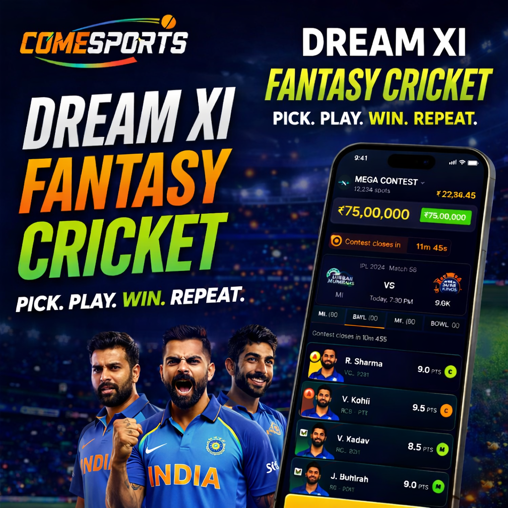 Cric Fantasy App IPL and live lineup timing